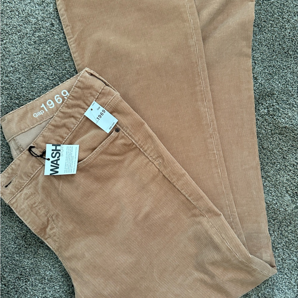 GAP corduroys with a small flare bottom!